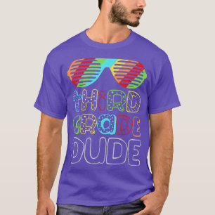 3rd Grade Dude Back to School Shirt First Day of 3