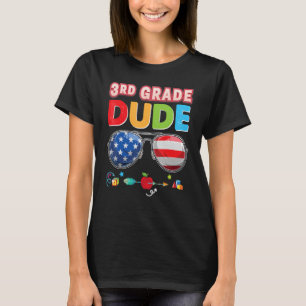 3rd Grade Dude Cool Kid Student Back To School Thi T-Shirt
