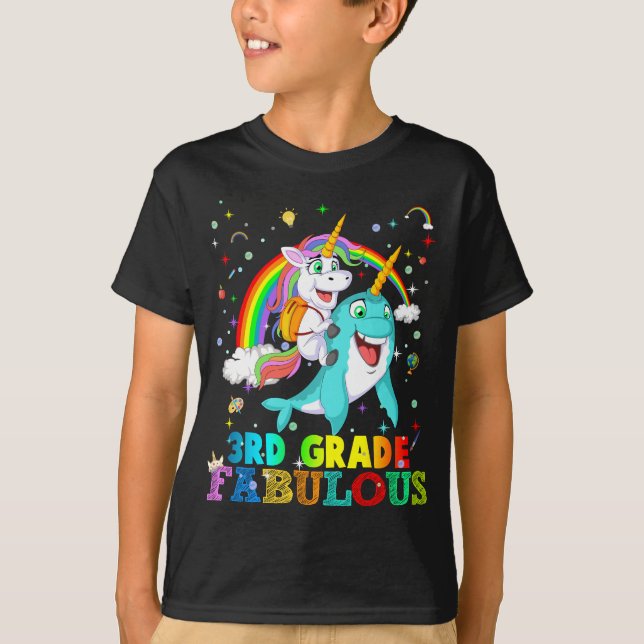 3rd grade fabulous T-Shirt (Front)