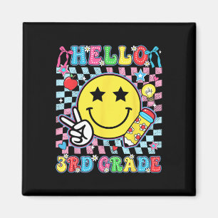 3rd Grade For Boys Girls Teacher Third Grade Back Magnet