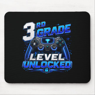 3rd Grade Gamer Back To School First Day Of First Mouse Mat