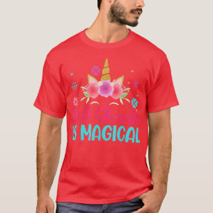 3rd Grade is Magical Back To School Third Grade Un T-Shirt