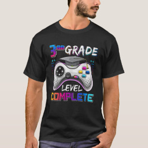 3rd Grade Level Complete Happy Last Day Of School  T-Shirt