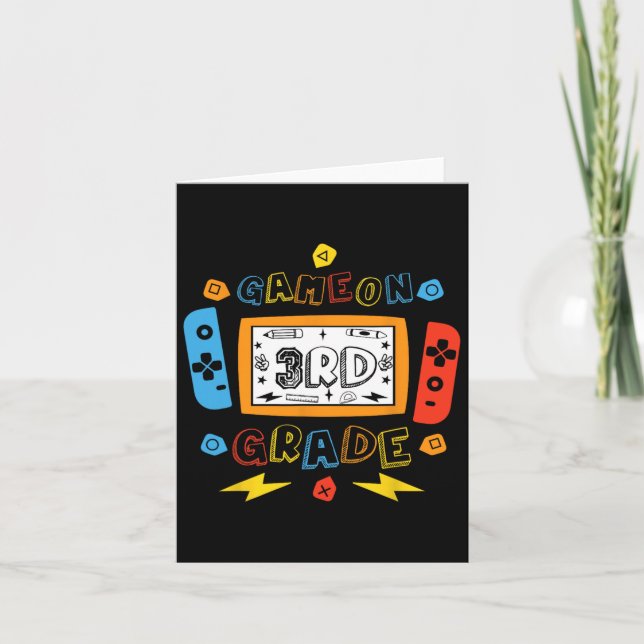 3rd Grade Level Unlocked Game On 3rd Grade Back To Card (Front)