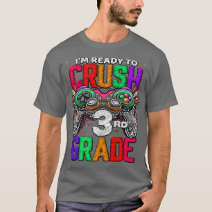 3rd Grade Level Unlocked Game On 3rd Grade Back To T-Shirt