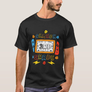 3rd Grade Level Unlocked Game On 3rd Grade Back To T-Shirt