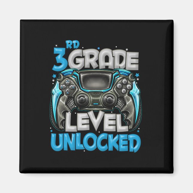 3rd Grade Level Unlocked Game On 3rd Grade Ck To S Magnet (Front)
