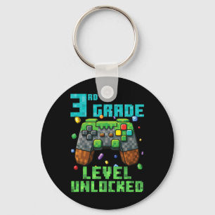 3rd Grade Level Unlocked Gamer Controller Ck To Sc Key Ring