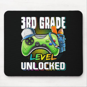 3rd Grade Level Unlocked Video Game Ck To School B Mouse Mat