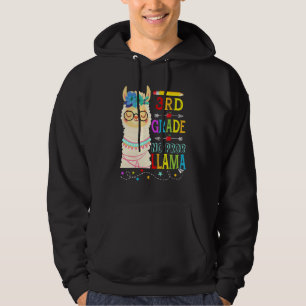 3rd Grade No Prob Llama Back To School First Day 2 Hoodie