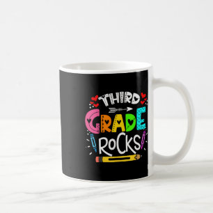 3rd Grade Rocks Third Grade Rock Back To School  Coffee Mug