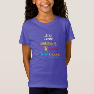 3rd Grade Shakes, Rattles and Rolls T-Shirt