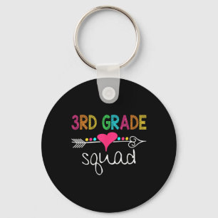 3rd Grade Squad Third Teacher Student Team Back To Key Ring