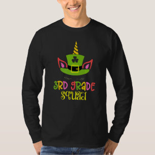 3rd Grade Squad Unicorn Teacher First Day Of Schoo T-Shirt