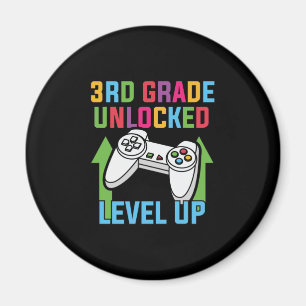 3rd Grade Teacher 3rd Grade Level Up Magnet