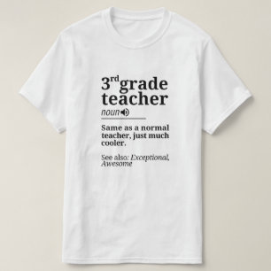 3rd Grade Teacher Shirts Funny Third Grade Teacher