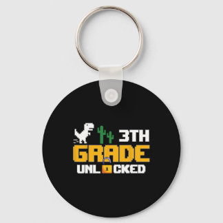 3rd Grade Unlocked Dinosaur Funny Video Game Ck To Key Ring