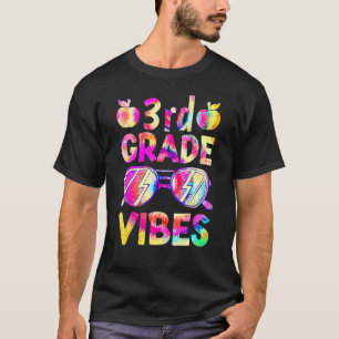 3rd Grade Vibes Teacher First Day Of Back To Schoo T-Shirt