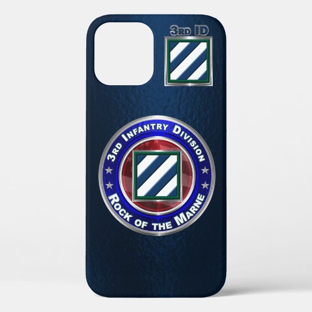 3rd Infantry Division Customised Case-Mate iPhone Case (Back)