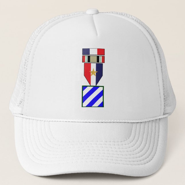 3rd Infantry Division Iraq War Campaign Trucker Hat (Front)