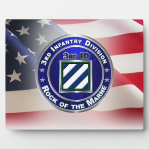 3rd Infantry Division  Plaque