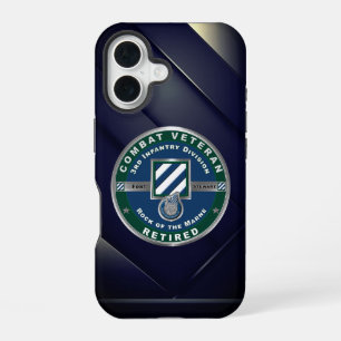 3rd Infantry Division Retired iPhone 16 Case
