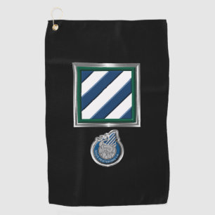 3rd Infantry Division “Rock of the Marne” Patch Golf Towel