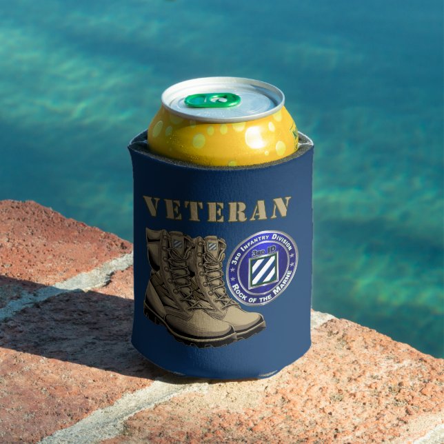 3rd Infantry Division Veteran Can Cooler (In Situ Pool)