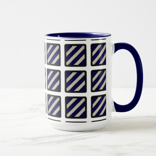 3rd infantry division veterans patch mug (Right)