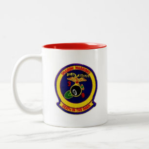 3rd marine division vietnam vet Two-Tone coffee mug