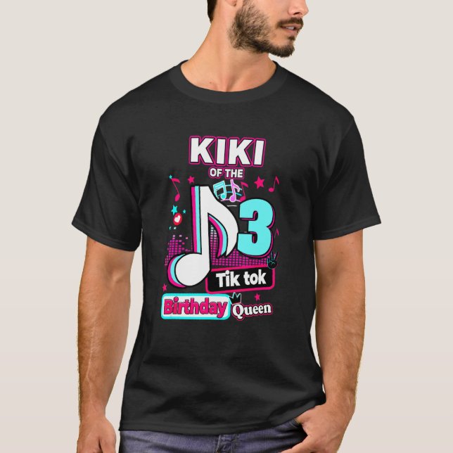 3rd Musical Birthday Of Kiki Queen T-Shirt (Front)