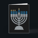 3rd Night of Hanukkah Glitter Card<br><div class="desc">Hanukkah 2022 will begin in the evening of Sunday 18 December and ends in the evening of Monday 26 December</div>