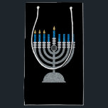 3rd Night of Hanukkah Glitter Small Gift Bag<br><div class="desc">Hanukkah 2022 will begin in the evening of Sunday 18 December and ends in the evening of Monday 26 December</div>