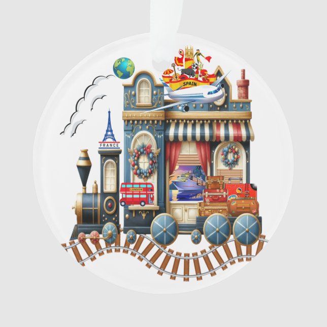 3rd Precious All Occasion TRAVEL  Ornament (Front)