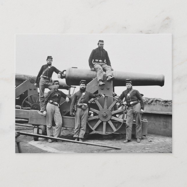 3rd Regiment, Massachusetts Heavy Artillery: 1865 Postcard (Front)