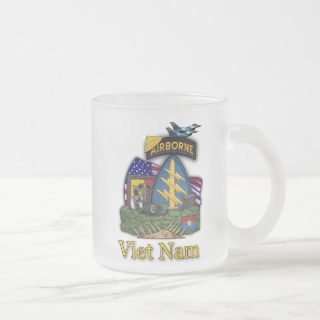 3rd special forces green berets nam frosty Mug (Right)