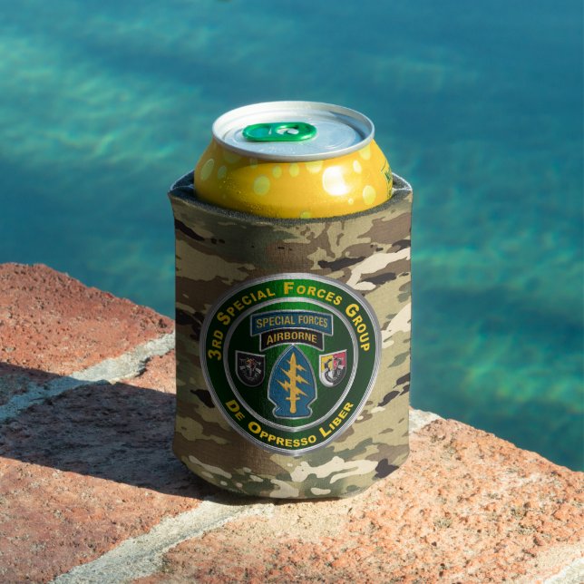 3rd Special Forces Group Airborne Can Cooler (In Situ Pool)