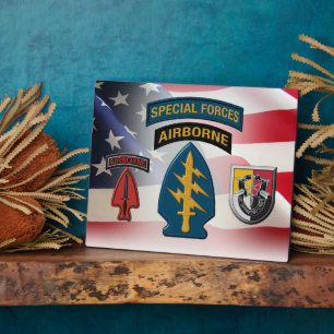 3rd Special Forces Group (AIRBORNE)  Plaque