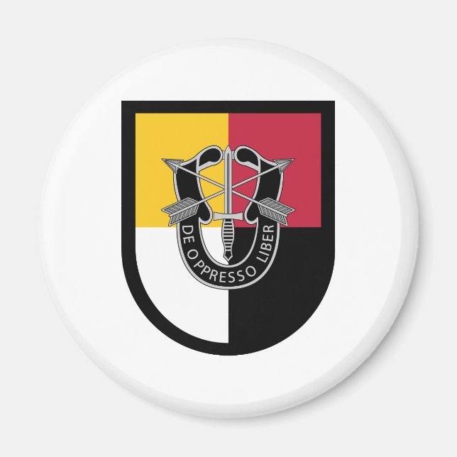 3rd Special Forces Group Flash Magnet (Front)