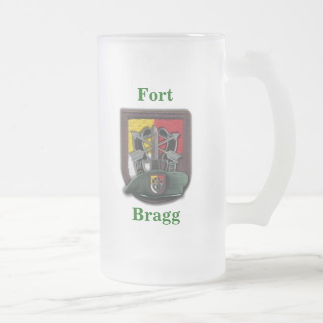 3rd Special forces group iraq flash beer Mug (Right)