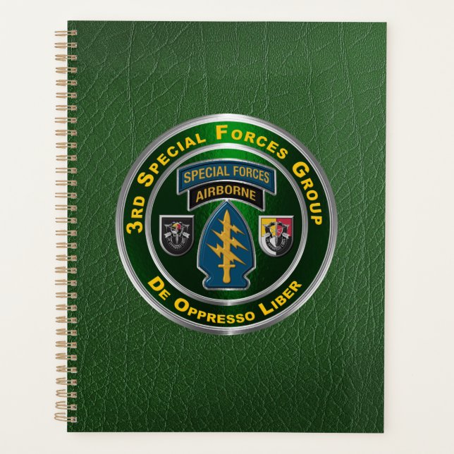 3rd Special Forces Group  Planner (Front)