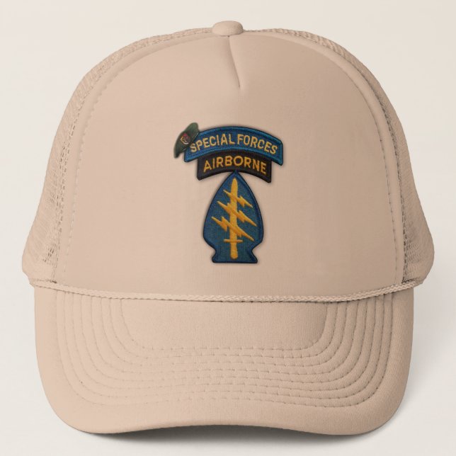 3rd special forces group veterans vets hat (Front)