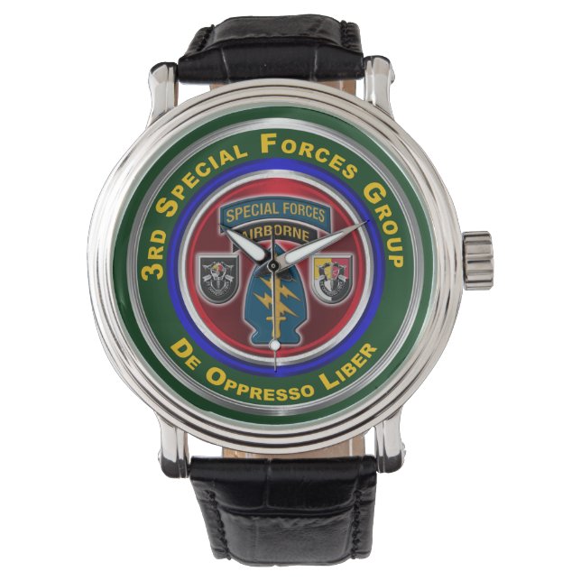 3rd Special Operations Group Airborne Keepsake Watch (Front)