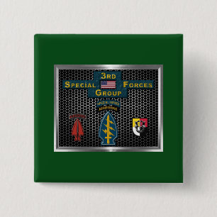3rd Special Operations Group (SOF) 15 Cm Square Badge