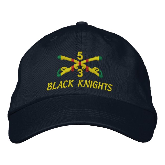 3rd Sqdn., 5th Cavalry Embroidered Hat (Front)