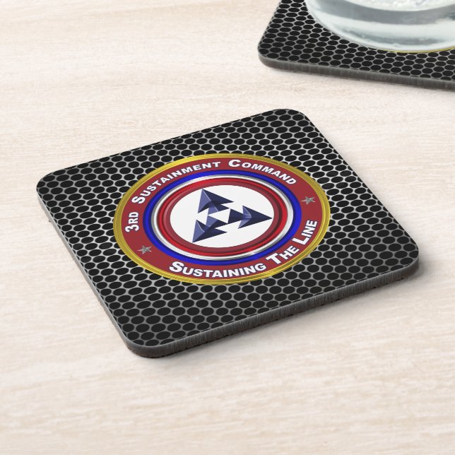 3rd Sustainment Command Coaster (Left Side)