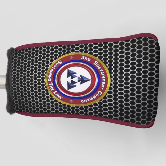 3rd Sustainment Command (Expeditionary)   Golf Head Cover (Front)