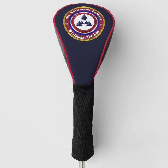 3rd Sustainment Command (Expeditionary)  Golf Head Cover (Front)