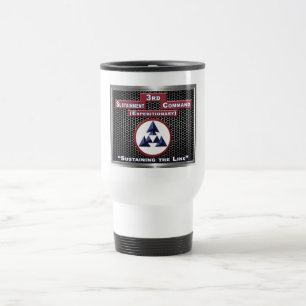 3rd Sustainment Command (Expeditionary) Travel Mug