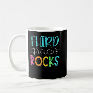 3rd teacher team - third grade rocks coffee mug